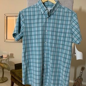 Mizzen + Main Trim short sleeve button down